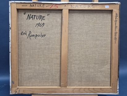 Eric RAMSPACHER (Né en 1942)
Nature 
Huile...