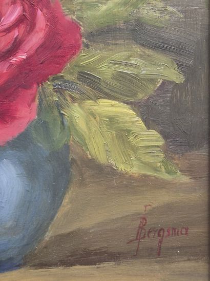 Suzanne BERGSMA (1912-1997)
Vase aux roses...