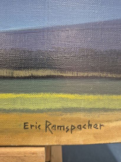 Eric RAMSPACHER (Né en 1942)
Nature 
Huile...