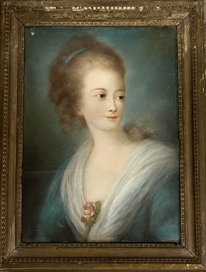 Ecole de la fin du XVIIIe siècle
Portrait...