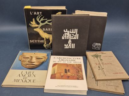 Batch of works including :

Lebanese architecture...