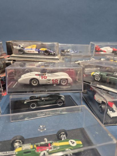 Collection of around 45 Ferrari racing cars...