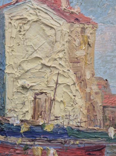 Italo GIORDANI (1882-1956)
Port de Martigues...