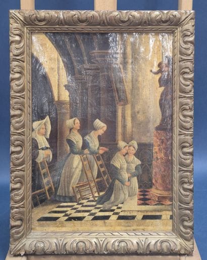 Ecole de la fin du XIX e siècle 
Religieuses...