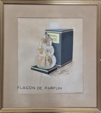 Huguette de BOSQUE
Flacon de parfum Chanel...