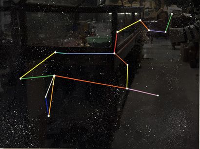 Jack ALLICK 
Constellations
Peinture sur...