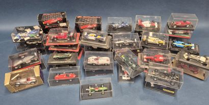 Collection of around 45 Ferrari racing cars...