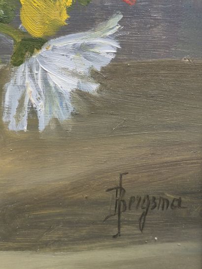 Suzanne BERGSMA (1912-1997)
Vase aux roses...
