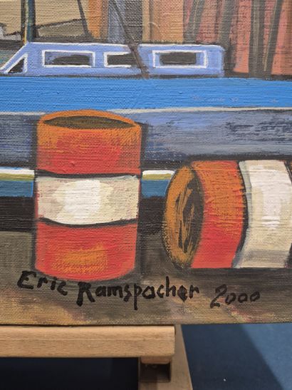 Eric RAMSPACHER (Né en 1942)
Au chantier...