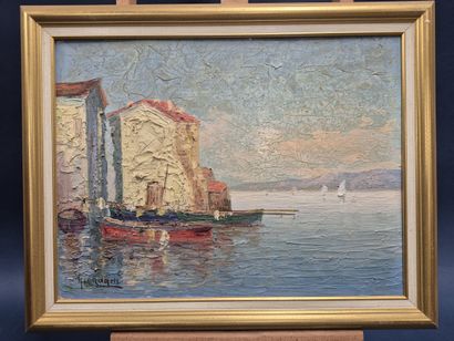 Italo GIORDANI (1882-1956)
Port de Martigues...