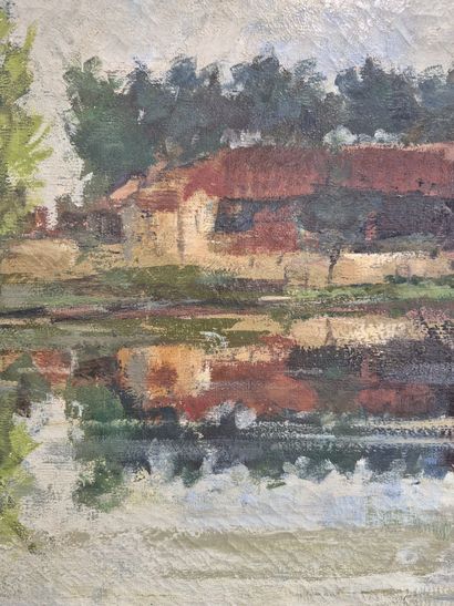 Daniel JAUGEY (1929)
Rizière en Piemont
Huile...