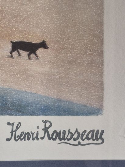 D'après Henri ROUSSEAU
