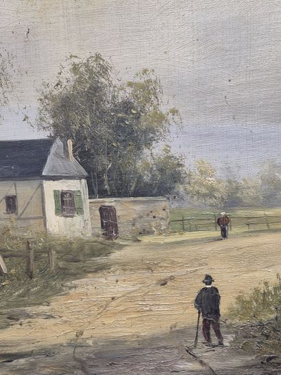 Ecole française du XXe siècle
Homme à la...