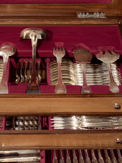 800-thousandth silver dinner service in a...