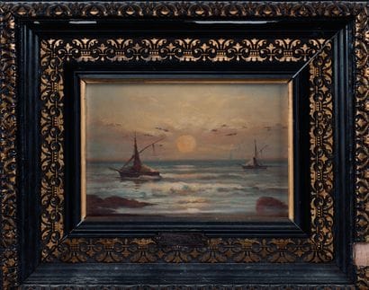 Joseph Jacques REYMANN (1848-1911) 
Boats...