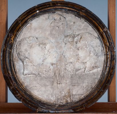 After David d'ANGERS (1788-1856) 
Plaster...