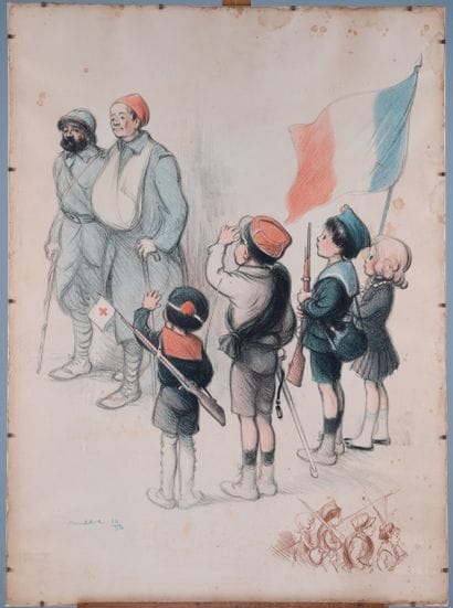 After Francisque POULBOT (1879-1946)
Children's...