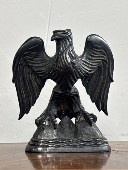 Nice eaglet with spread wings in silver 925...