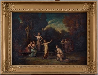 Adolphe MONTICELLI (1824 - 1886)
The dancers
Unsigned...