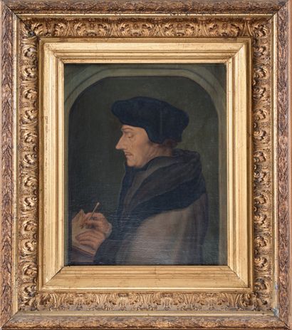 19th century French school 
Portrait of Erasmus...