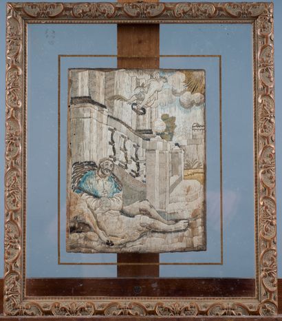 17th century school 
Saint Peter 
Fragment...