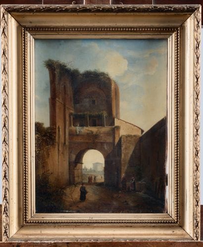 French school of the 19th century 
Landscapes...