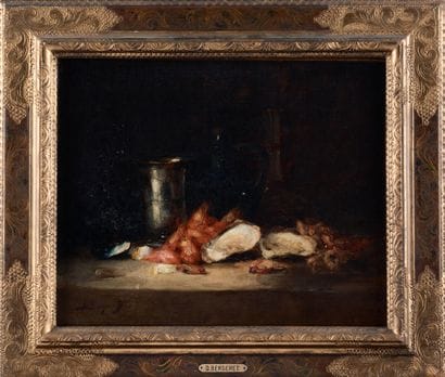 Denis BERGERET (1846-1910)
Still life with...