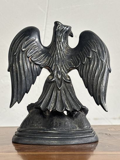 Nice eaglet with spread wings in silver 925...