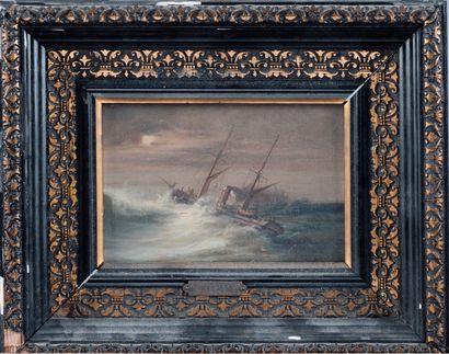 Joseph Jacques REYMANN (1848-1911) 
Boat...