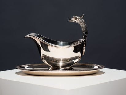 CHRISTOFLE GALLIA Collection 
Sauceboat and...