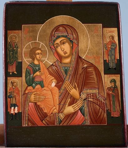 Icon of the Mother of God with Three Hands.
It...