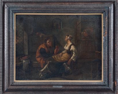 19th century Dutch school, in the style of...