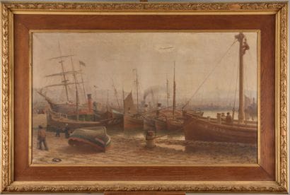 Henri ROVEL (1862-1926)
Port de Boulogne...