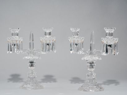 In the taste of BACCARAT
Pair of crystal...