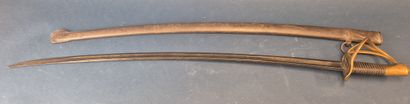 Sabre modèle 1822 de cavalerie légère troupe....