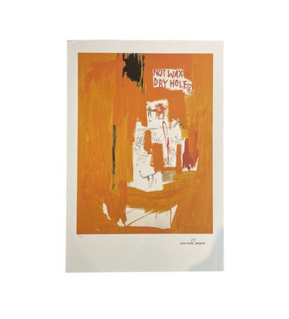 D'après Jean-Michel BASQUIAT (1960-1988)
NOT...
