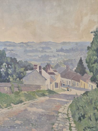 Jacques ARCHAMBAULT (XIX-XX)
Route du village
Huile...