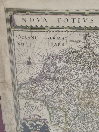 ALLEMAGNE 
Nova totius germaniae descriptio
Gravure...