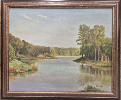 Raymond Henri REPIQUET (Né en 1896)
Paysage...