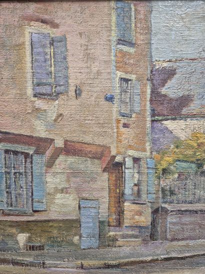 Antoine ESPARCIEUX (1863-?)
Rue de village
Huile...
