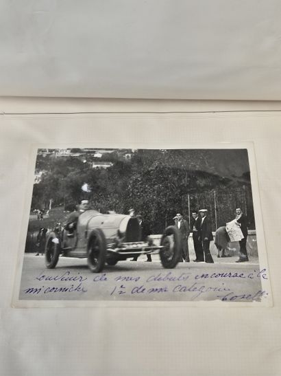 Classeur d'autographes d'artistes des années...