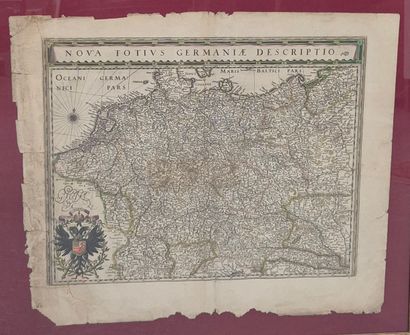 ALLEMAGNE 
Nova totius germaniae descriptio
Gravure...