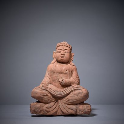 CHINE, dans le style Ming
Statue en pierre...