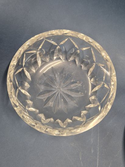 Saint Louis
Coupe ronde en cristal taillé...
