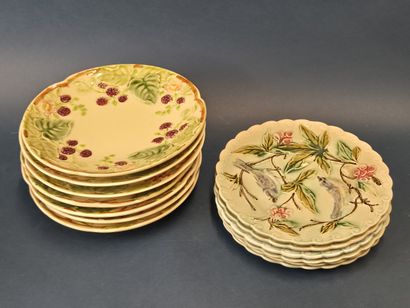 CHOISY-LE-ROI
Suite de 7 assiettes creuses...