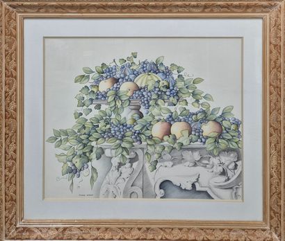 Michèle LETANG (XX-XXIe)
Nature morte au...