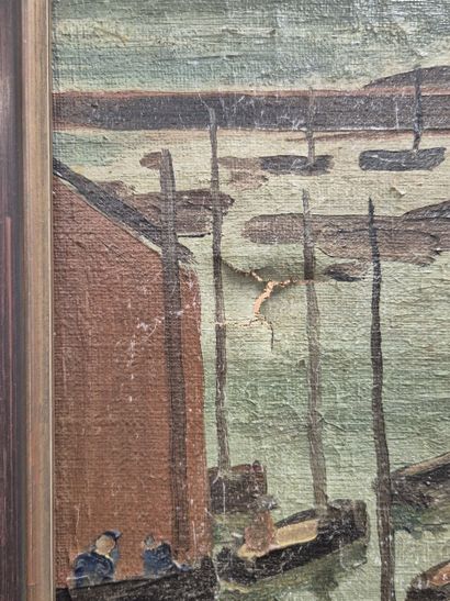 Attribuée à Jean CHAPIN (1896-1994)
Scène...