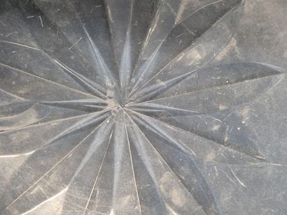 Saint Louis
Coupe ronde en cristal taillé...