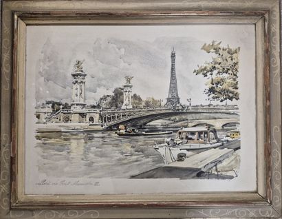 Aldo RAIMONDI (1902-1998)
Paire de gravures...