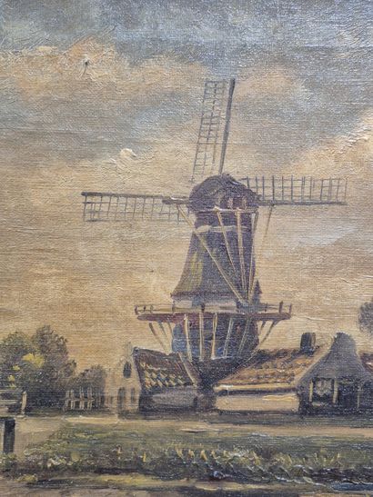 VAN SANTEN (XXe siècle)
Le Moulin
Huile sur...